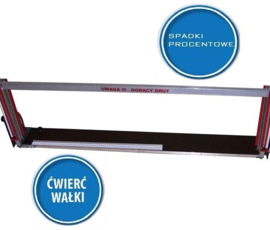 163 Styrodruto Przecinarka do styropianu grubość cięcia 30 cm długość cięcia 105-107 cm moc 170 W) 16376533 76533-uniw