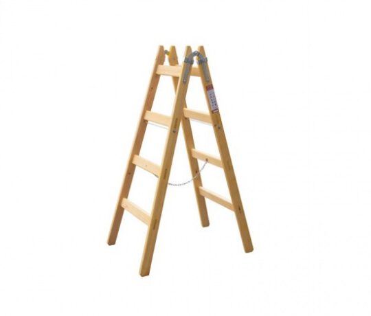 B2B Partner Drabina drewniana Exklusive, 2x4 szczebli 1004.01