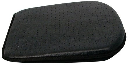 Carpoint Leather Look 0323291 poduszka na fotel samochodowy, czarna CPT0323291