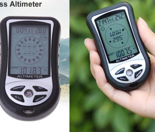 E.C.D. E.C.D ALTIMETR Wysokościomierz+Prognoza Pogody+Barometr+Kompas+Termometr+Zegar+Podświetlenie+