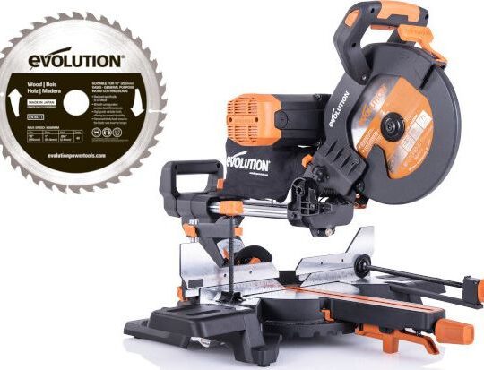 EVOLUTION Ukośnica uniwersalna z posuwem EVO-R255SMS-DBP-2PACK