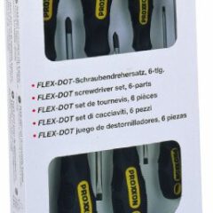 Proxxon PROXXON 22604 6-częściowy zestaw wkrętaków FLEX DOT, 4 płaskie i 2 krzyżowe 22604