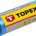 TOPEX Worki na odpady 120 L niebieskie 40 mic