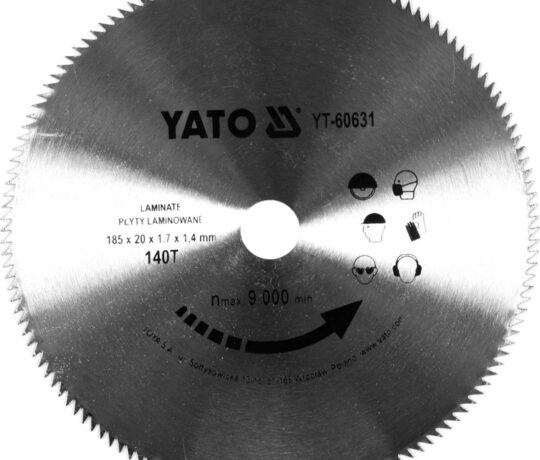 YATO TARCZA DO PANELI BLATÓW KUCHENNYCH I PŁYT MEBLOWYCH 185/140T 20MM YT-60631 ZYSKAJ RABAT 30 ZŁ YT-60631