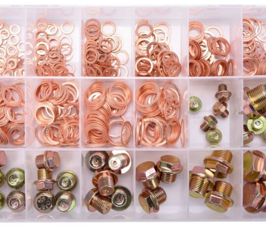 YATO Zestaw gwintów i podkładek do miski olejowej, 534 cz. YT-06864 TOYA S.A.