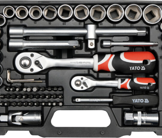 Yato Zestaw narzędziowy 1/2" 1/4" 72 cz. m YT-38782 ZYSKAJ RABAT 30 ZŁ YT-38782