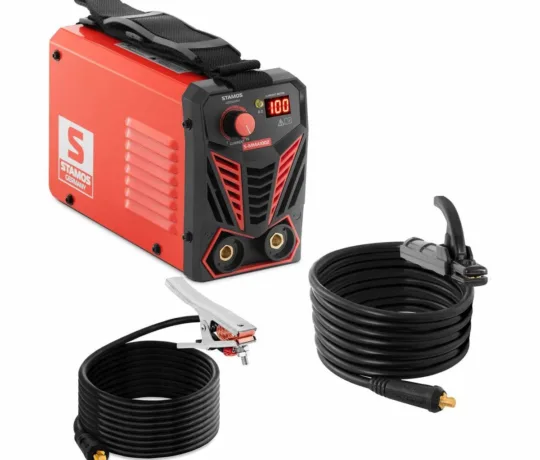 Spawarka MMA - IGBT - 100 A - Hot Start - przewód 8 m STAMOS 10021379 S-MMA100Z